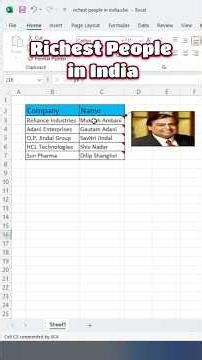 Excel Trick: Add Photos with Names in 10 Seconds! 😱📸
