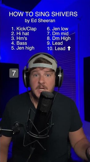 How to sing "Shivers" by Ed Sheeran