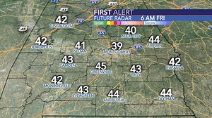 Raw Data: Hour by hour look at temps, clouds and rain... | WSFA Weather | Facebook