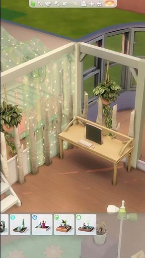 Libra Platform Bedroom and Photo Studio: The Sims 4 Zodiac Room Building #Shorts #Shorts30