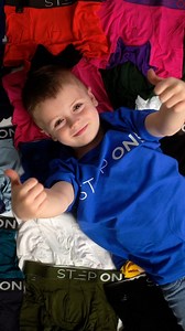 4.1K views | On set with @joshuacutting! Step One Juniors Range has expanded sizing and now fits kids as young as 3 (4XS)! 拾☀️ | Step One | Facebook