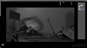 Creating Key Art Illustration for Film and Games