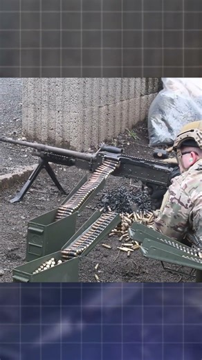 Firing the M249 SAW (Not What You Expect) #shorts #military