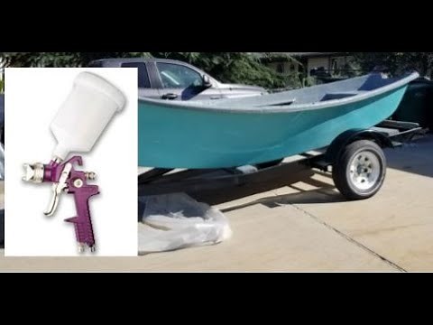 Shooting Gel Coat Harbor Freight HVLP Spray Gun Cheap Spray Gun