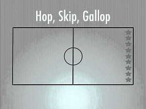 Physical Education Games - Hop, Skip, Gallop
