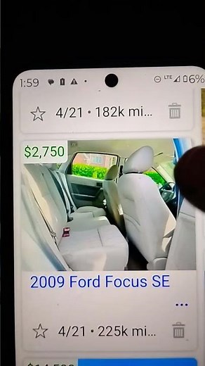 2009 Ford focus 225k 2,750 nice car