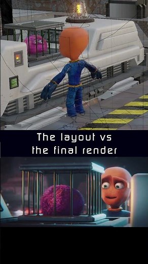 Blender Layout vs Final Render