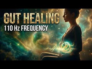 Gut Healing Meditation | 110 Hz Stomach Frequency to Nourish, Settle & Restore Gut Instinct