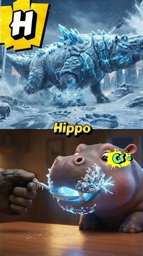 E F G H Elephant Flamingo Giraffe Hippo Tornado Volcano Nuclear Blizzard 🌪️🌋❄️