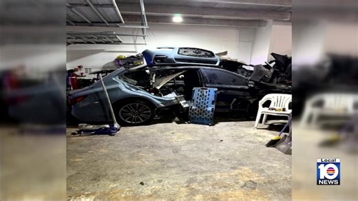 Medley police arrest man allegedly caught in what they said appeared to be chop shop