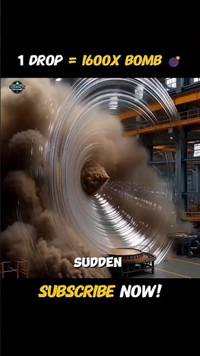 The 1,600X Explosion 💣: Why One Drop of Water Destroys Huge Machines | #shorts #facts #viral