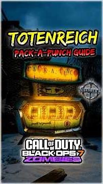 👉 HOW TO UNLOCK PACK-A-PUNCH ON TOTENREICH FAST! (BO7 Zombies) #callofduty #bo7 #gaming #cod
