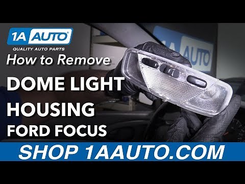 How to Remove Dome Light Housing 00-04 Ford Focus