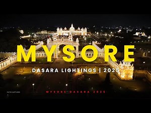 Mysore Dasara Lightings 2025 | The Glorious Lighting Of Mysore Palace