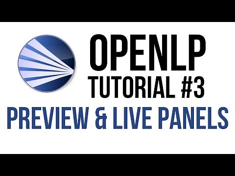 OpenLP Tutorial: Preview and Live Panels