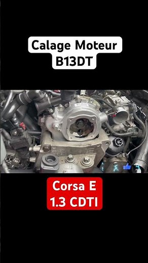 B13DTE timing chain setting / timing belt / Opel Corsa E timing / Vauxhall / 1.3 CDTI / #tips