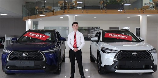 Secure your New 2025 Corolla Cross Atmos this EOFY from Grand Motors...