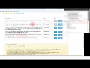 How to Upload Part-Time PPPK Documents When Filling Out the DRH and Part-Time PPPK Filing on SSCASN