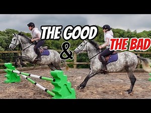 DORA JUMPS HER FIRST EVER GRID ~ Realities of jumping a five year old pony