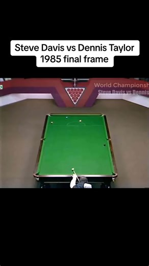 1985 Final Frame: Steve Davis vs Dennis Taylor Snooker Showdown