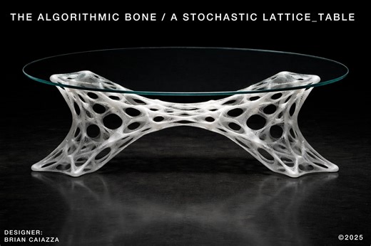 The Algorithmic Bone : A Stochastic Lattice_TABLE