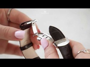 How to close/open your butterfly clasp - Waldor & Co.
