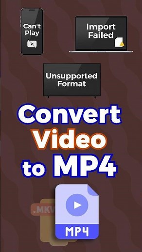 Convert ANY Video to MP4 in 30 Seconds — One Format Plays Everywhere #videoconverter #tech #anymp4
