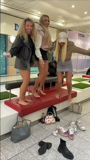 Barefoot Bench Buddies: Unexpected Public Relaxation! #shorts