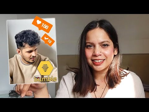 I MADE MY BOYFRIEND'S PROFILE ON BUMBLE (Tinder vs Bumble Challenge)