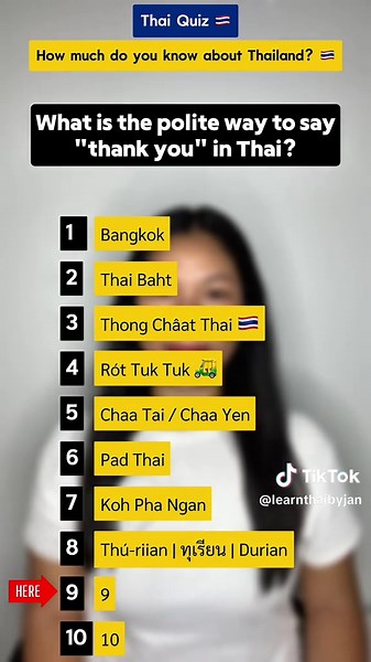 Thai Quiz Game: Enhance Your Thai Vocabulary Challenge