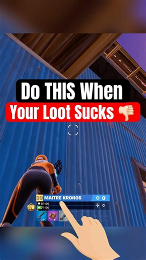 How to Recover Fortnite Games When You Have Bad Loot 🧠 #fortnitetips
