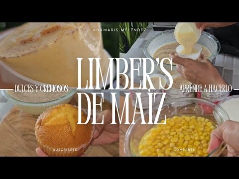 Sweet and creamy! Learn how to make Corn Limber at home | Anamaris Meléndez
