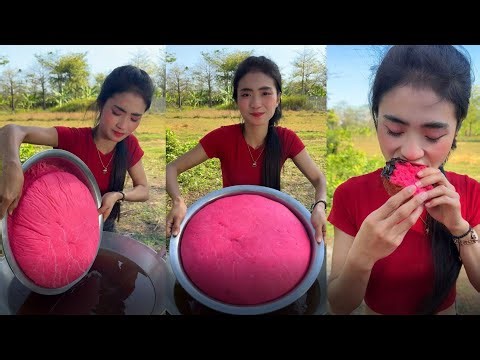 Amazing cooking deep fried cake recipe