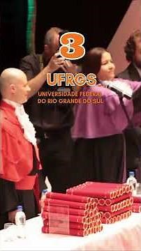 🎓✨ TOP 5 UNIVERSIDADES do Brasil - RUF 2025 #top5 #usp #unicamp #ufrgs