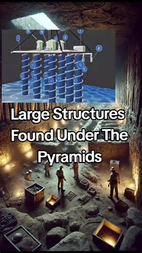 Underground Structures Revealed Beneath Pyramids of Giza