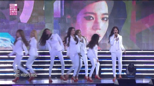《Gee》(2014 MBC Korean Music Wave In Beijing Live)经典韩国歌曲韩文歌曲MV - 少女时代_哔哩哔哩_bilibili