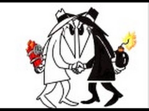 How to draw Spy vs Spy