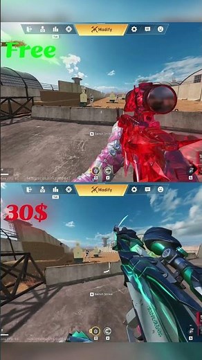 AK47 vs RPK Free Skins Comparison | #bloodstrike