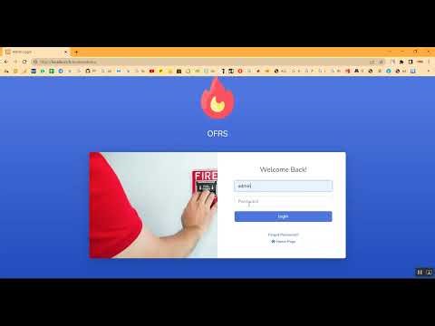 Online Fire Reporting System in PHP Application Projects