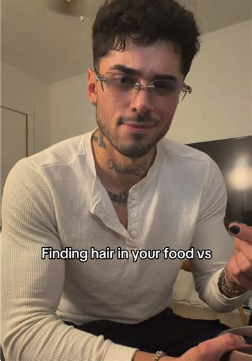 hehe #foryou | getting hair in your food