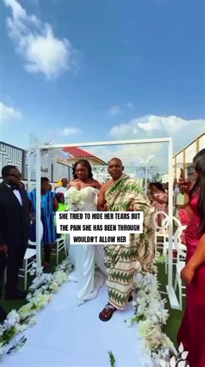 An Emotional Moment on a Wedding Day