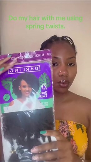 Spring twists! A perfect way to add volume and length to your natural twists. ✨ Enjoy this DIY tutorial by the lovely @Sherrie Albert and definitely save it for later! Hair used: 1.5 packs of Darling Spring Twist. It comes in a wide range of colours to suite your style. #DarlingKenya #FindYourBeautiful #SpringTwists #Twists #NaturalHairTwists