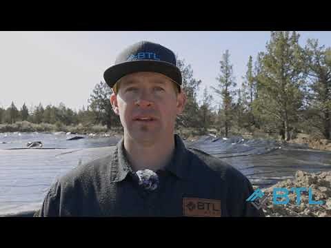 How to Anchor and Secure a Pond Liner into a Trench