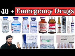 Emergency Injection, Emergency medicines, Emergency Drugs Name, List and Uses in Hindi