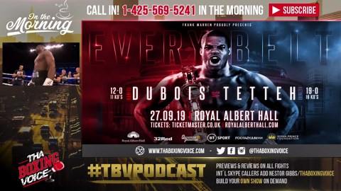 ☎️ Daniel Dubois vs. Ebenezer Tetteh for Joe Joyce's vacated Commonwealth title❗️