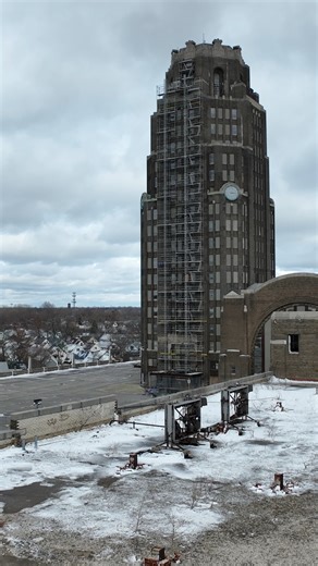 8.2K views · 194 reactions | The Buffalo Central Terminal - November 28, 2025 #Train #Trains #Trainsofinstagram #Railway #Railroad #Railfan #Railfanning #Railfansofinstagram #Drone #DroneVideo #Dronesofinstagram #Drones #Locomotive #Engine #Dronelife #RailroadsofAmerica #Building #Buildings #HistoricBuilding #BuildingsofInstagram #DJI #foamer #foaming #trainspotting | MP Rail Photography | Facebook