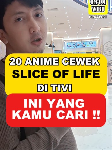 20 ANIME CEWEK SLICE OF LIFE DI TV INI YANG KAMU CARI !! #fypシ゚viral #anime #90an #wibu #nostalgia