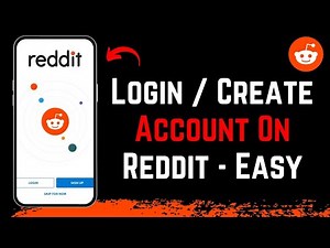 How to Login / Create Reddit Account !