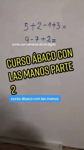 curso ábaco con las manos. aprende a hacer sumas sencillas con las manos de una manera rápida. cálculo mental para niños jóvenes y adultos. revise mi perfil para más información. #abacojapones #ábacojapones #abaco #ábaco #abacos #matematicoperu