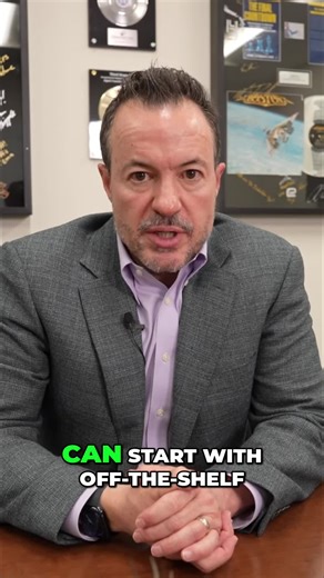 Start with off-the-shelf software for core functions. Then, build custom solutions for complex or unique business needs and competitive advantages. #SoftwareDevelopment #BusinessSolutions #TechTips #CustomSoftware